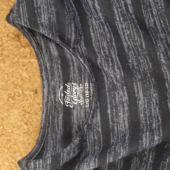 (Navy Blue Dress) Kids size 10/12 - Picture 2 of 2